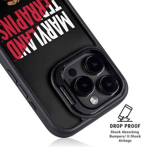 University of Maryland Terrapins Athletic Marks iPhone 16 Pro Kickstand Case